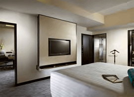 magnesium oxide board hotel room